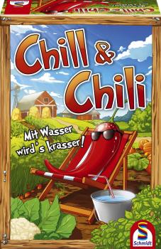 Schmidt Spiele Familienspiel Taktikspiel Chill & Chili 49338