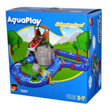 AquaPlay Outdoor Wasser Spielzeug Wasserbahn AdventureLand 8700001547