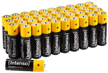 40 Intenso Energy Ultra AA / Mignon Alkaline Batterien im 40er Shrink Pack