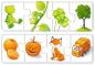 Preview: 6 x 4 Teile Ravensburger Kinder Puzzle my first color puzzles Alle meine Farben 03007