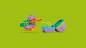 Preview: LEGO® DUPLO® Dinos auf Rädern 3-in-1-Set 108 Teile 10451