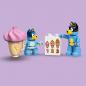 Preview: LEGO® DUPLO® Bluey Ausflug zur Eisdiele mit Bluey 22 Teile 10458