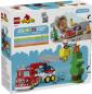 Preview: LEGO® DUPLO® Löschauto mit Schlauch und Feuerwehrmann 28 Teile 10473