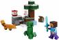 Preview: LEGO® Minecraft™ Steves Abenteuer in der Taiga 79 Teile 21583
