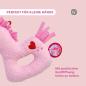 Preview: Haba Babywelt Krabbelrolle Raupe Rosa 2014468001