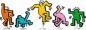 Preview: LEGO® ART Keith Haring - Tanzende Figuren 1773 Teile 31216