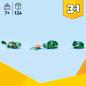 Preview: LEGO® Creator Schildkröte mit Seerose 124 Teile 31377