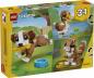 Preview: LEGO® Creator Niedliche Tiere Verspielter Welpe 336 Teile 31382