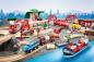 Preview: Brio World Eisenbahn Set Straßen und Schienen Bahn Set Deluxe 16 Teile 33052