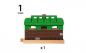 Preview: Brio World Eisenbahn Gebäude Lokschuppen mit Rolltor 33574