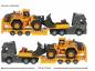 Preview: Majorette Spielzeugauto Baustelle Tieflader und Radlader Grand Series Volvo Truck 213726000