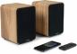 Preview: Thomson Bluetooth 2 Regallautsprecher Cosy WS602DUO Holz braun TH387872