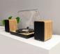Preview: Thomson Bluetooth 2 Regallautsprecher Cosy WS602DUO Holz braun TH387872