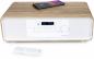 Preview: Thomson Bluetooth Kompaktanlage Induktion MIC301IBT USB Radio AUX-IN weiß Holz braun TH388664