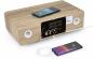 Preview: Thomson Bluetooth Kompaktanlage Induktion MIC301IBT USB Radio AUX-IN weiß Holz braun TH388664