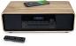 Preview: Thomson Bluetooth Kompaktanlage Induktion MIC300IDABBT USB DAB+ Radio AUX-IN schwarz braun TH388671