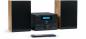 Preview: Thomson Bluetooth Kompaktanlage Micro MIC123BT CD Player USB Radio AUX-IN schwarz braun TH389036
