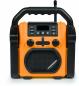Preview: Thomson Bluetooth portables Radio Baustellenradio WKR60BT schwarz orange TH389463