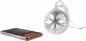 Preview: Bigben Bluetooth portabler Lautsprecher EPOK Leuchtende Weihnachtskugel siber AU390124