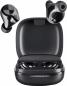 Preview: Intenso True Wireless Kopfhörer T200 Bluetooth Buds MICRO Akku schwarz