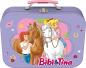 Preview: 2 x 100 + 2 x 150 Teile Schmidt Spiele Kinder Puzzle Bibi & Tina Puzzle-Box Metallkoffer 55609