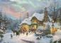 Preview: 1000 Teile Schmidt Spiele Puzzle Thomas Kinkade Santas Nacht bevor Weihnachten 58793