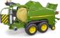 Preview: Bruder Spielfahrzeug Anhänger John Deere Rundballen- Presswickelkombination C441R 02032