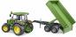Preview: Bruder Spielfahrzeug Landwirtschaft Traktor John Deere 5115M + Bordwandanhänger 02108