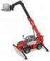 Preview: Bruder Spielfahrzeug Baustelle Lader Manitou Teleskopstapler MRT 2150 mit Zubehör 02129