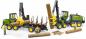 Preview: Bruder Spielfahrzeug Forstwirtschaft Holztransport John Deere 1270G Harvester mit 1 Baumstamm 02135