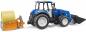 Preview: Bruder Spielfahrzeug Traktor New Holland T5.120 mit Frontlader, Ladekasten und Gabeln 02187