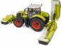 Preview: Bruder Spielfahrzeug Landwirtschaft Anhänger Claas Disco 8550 C Plus Dreifach-Mähwerk 02218
