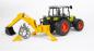 Preview: Bruder Spielfahrzeug Landwirtschaft Traktor Zubehör: Heckbagger mit Greifer 02338