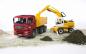 Preview: Bruder Spielfahrzeug Baustelle Bagger Liebherr Schaufelbagger 02426