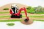 Preview: Bruder Spielfahrzeug Baustelle Bagger Schaeff HR16 Mini-Bagger 02432