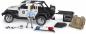 Preview: Bruder Spielfahrzeug Polizei Jeep Wrangler RubiconUnlimited Polizei + L+S-Modul + Polizist 02526