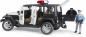 Preview: Bruder Spielfahrzeug Polizei Jeep Wrangler RubiconUnlimited Polizei + L+S-Modul + Polizist 02526