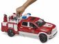 Preview: Bruder Spielfahrzeug Einsatzfahrzeuge Polizei RAM 2500 Feuerwehreinsatzwagen mit 0L+S Modul 02544
