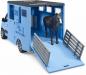 Preview: Bruder Spielfahrzeug Freizeit Reiten MB Sprinter Tiertransporter mit 1 Pferd 02674