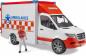 Preview: Bruder Spielfahrzeug Einsatzfahrzeuge Ambulanz MB Sprinter Ambulanz mit Fahrer und L+S Modul 02676