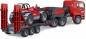 Preview: Bruder Spielfahrzeug Baustelle Lader MAN TGA Tieflader + Manitou Teleskoplader MLT 633 02774