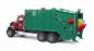 Preview: Bruder Spielfahrzeug Nutzfahrzeug Müllabfuhr MACK Granite Müll-LKW und 2 Mülltonnen 02812