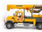 Preview: Bruder Spielfahrzeug Baustelle Kran MACK Granite Liebherr Kran-LKW 02818