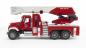 Preview: Bruder Spielfahrzeug Feuerwehr MACK Granite Feuerwehr mit Drehleiter, Wasserpritze, L+S Modul 02821