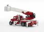 Preview: Bruder Spielfahrzeug Feuerwehr MACK Granite Feuerwehr mit Drehleiter, Wasserpritze, L+S Modul 02821