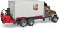 Preview: Bruder Spielfahrzeug Nutzfahrzeug Logistik MACK Granite UPS Logistik-LKW + Mitnahmestapler 02828