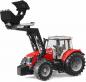 Preview: Bruder Spielfahrzeug Landwirtschaft Traktor Massey Ferguson 7624 mit Frontlader 03047