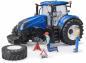 Preview: Bruder Spielfahrzeug Landwirtschaft Traktor New Holland T7.340 03120