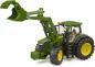 Preview: Bruder Spielfahrzeug Landwirtschaft Traktor John Deere 7R 350 mit Frontlader 03151