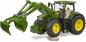Preview: Bruder Spielfahrzeug Landwirtschaft Traktor John Deere 7R 350 mit Frontlader 03151